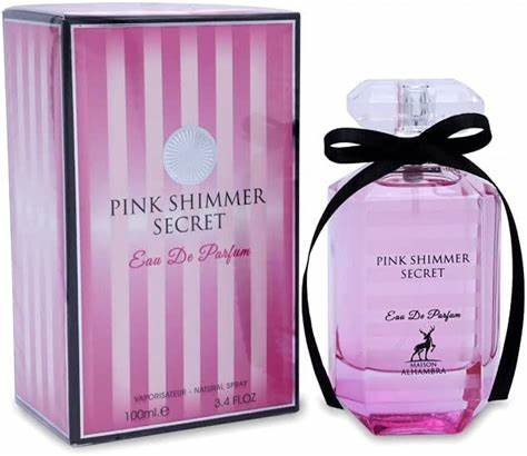 عطر و ادکلن الحمبرا پینک شیمر سکرت (ویکتوریا سکرت بامب شل) - Image 3