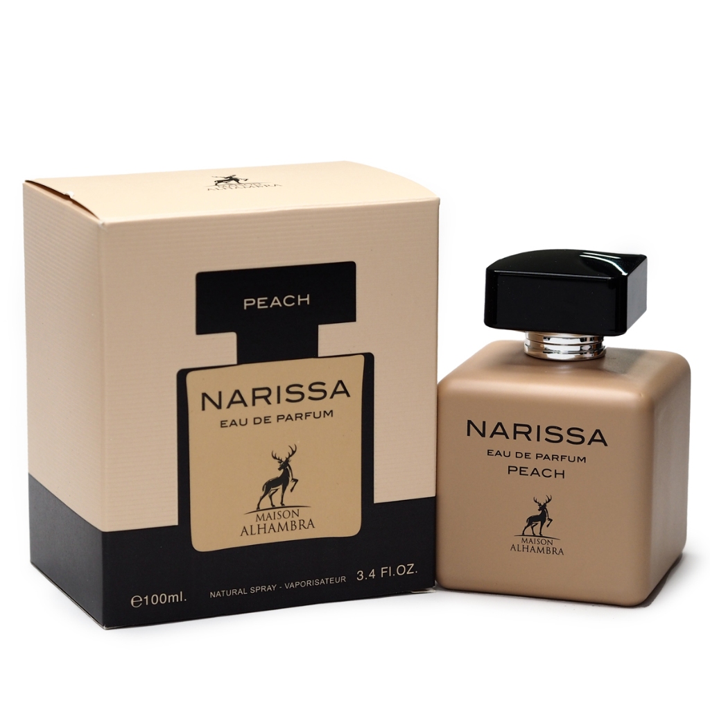 عطر و ادکلن الحمبرا ناریسا پیچ (نارسیس پودری) - Image 3