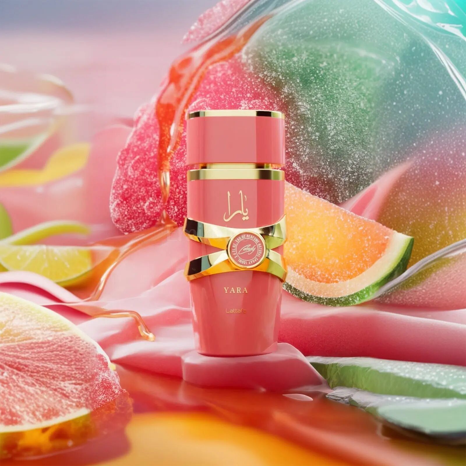 عطر و ادکلن لطافه یارا کندی اصلی - هانیلا پرفیوم