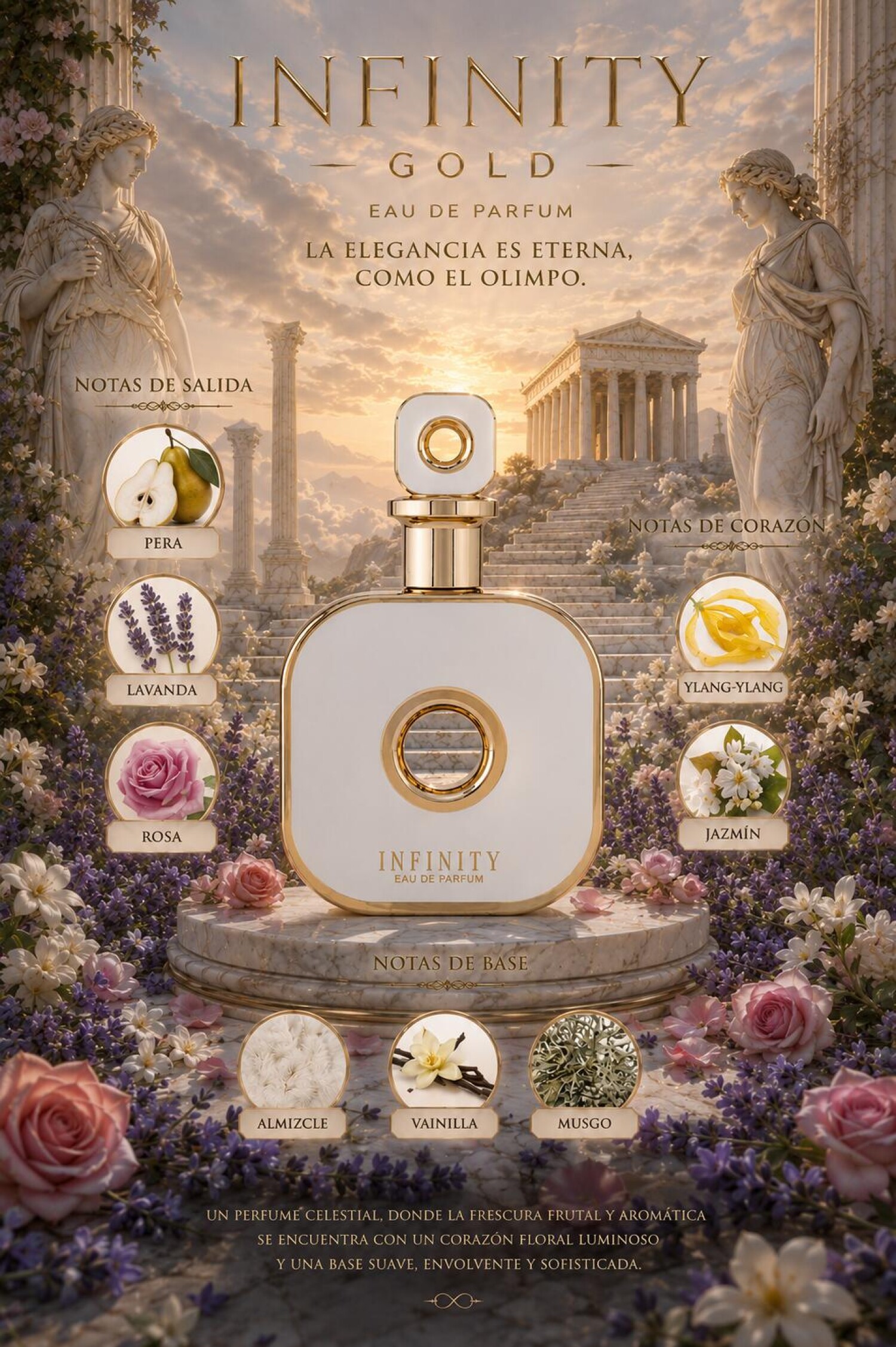 عطر و ادکلن آرماف اینفینیتی گلد (پاکورابان میلیون گلد) - Image 4