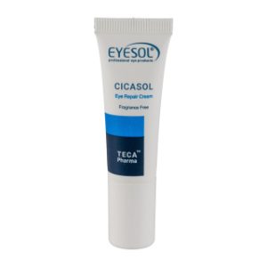 کرم ترمیم کننده دور چشم آیسول مدل Cicasol مناسب پوست آسیب دیده حجم 10 میلی لیتر