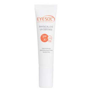کرم ضد آفتاب بی رنگ آیسول با SPF30 مناسب دور چشم حجم 40 میلی لیتر