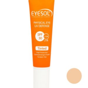 کرم ضد آفتاب رنگی آیسول با SPF30 مناسب دور چشم حجم 15 میلی لیتر